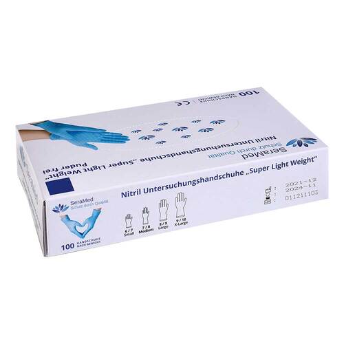 Seramed Nitril Handschuhe puderfrei Größe S - 5