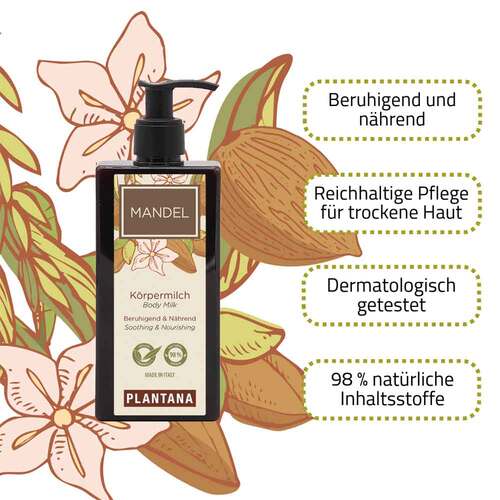 Plantana Mandel Körpermilch - 2
