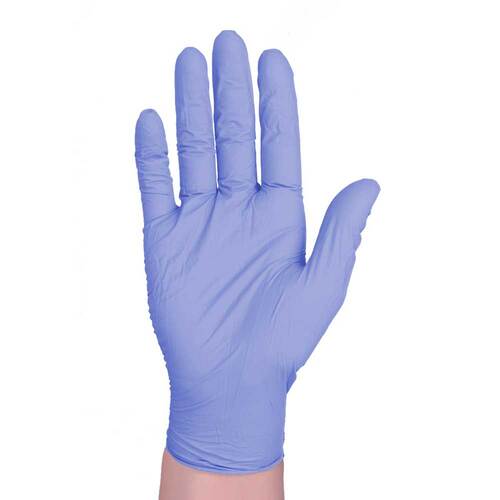 Ambulex Nitryl Untersuchungshandschuhe unsteril ungepudert M violett - 2