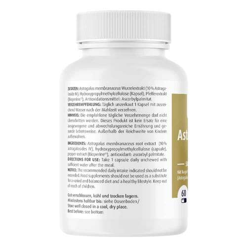 Astragalus Pro 500 / 50 50 mg Astragaloside IV Kapseln  - 2