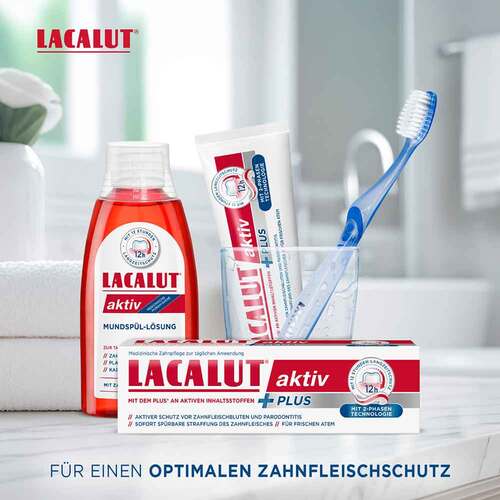 Lacalut aktiv Plus Zahncreme - 6