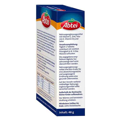 Abtei Vitamin C 600 Forte Tabletten Titandioxidfrei  - 3