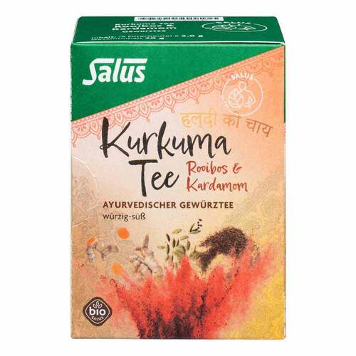 Kurkuma Tee Rooibos &amp; Kardamom Bio Salus Fbeutel  - 2