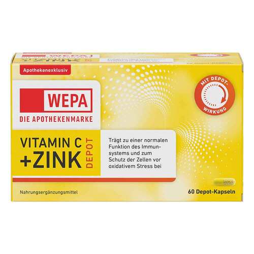 Wepa Vitamin C + Zink Kapseln - 1