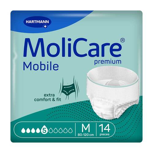 Molicare Premium Mobile 5 Tropfen Größe M - 1