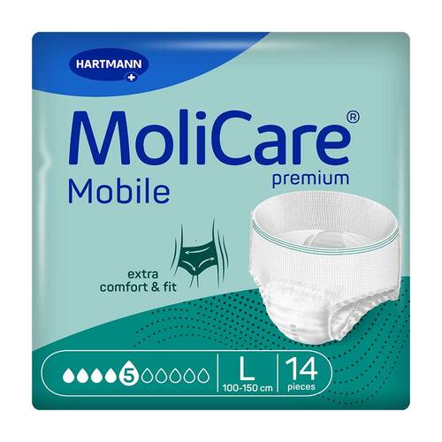 Molicare Premium Mobile 5 Tropfen Größe L - 1