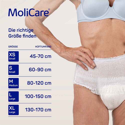 Molicare Premium Mobile 6 Tropfen Größe XS - 8