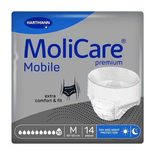 Molicare Premium Mobile 10 Tropfen Größe M - 1