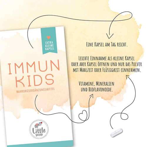 Little Wow Immun Kids Immunsystem Kind.vegan Kapseln  - 2