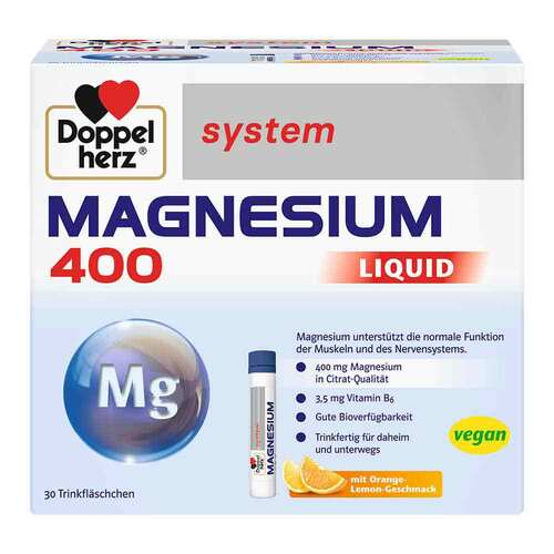 Doppelherz Magnesium 400 Liquid system Trinkampulle  - 1