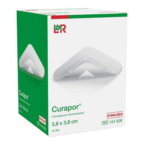 Curapor Wundverband steril chirurgisch 3,8x3,8 cm - 1