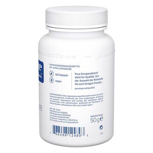 Pure Encapsulations Alpha Lipons&auml;ure 100 mg Kapseln  - 2