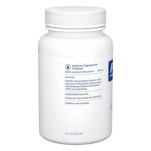 Pure Encapsulations Alpha Lipons&auml;ure 100 mg Kapseln  - 3