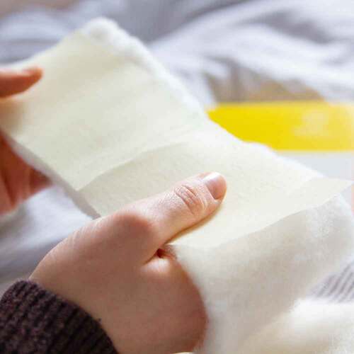 Halswickel Zitrone Wachswerk - 3