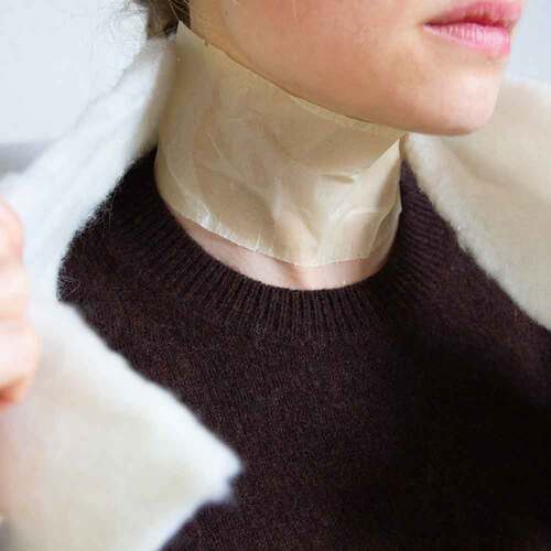 Halswickel Zitrone Wachswerk - 4