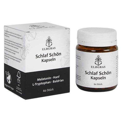 Schlaf Sch&ouml;n Kapseln mit Melatonin - 1