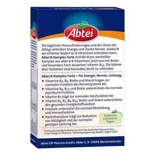 Abtei Vitamin B Komplex forte Tabletten - 2