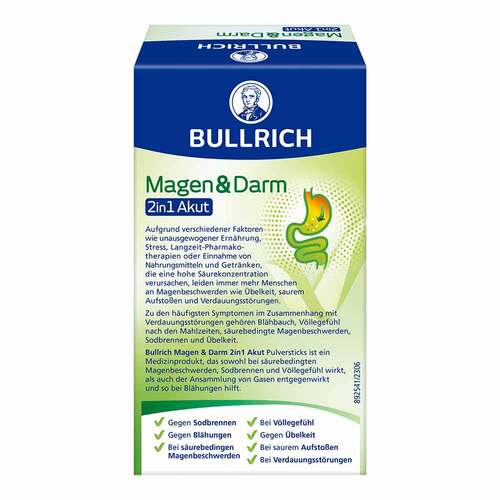 Bullrich Magen & Darm 2in1 Akut Pulversticks - 2