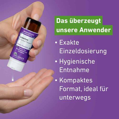 Aconitum D6 Globuli Pflüger Dosierspender - 4