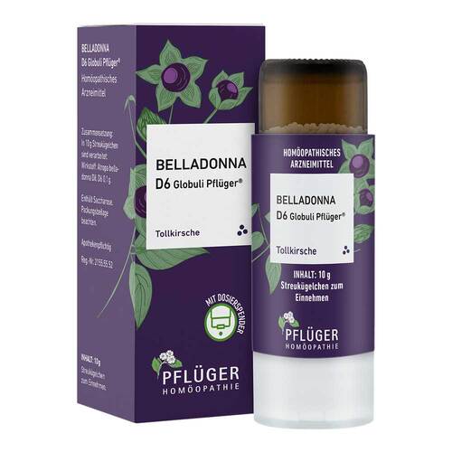 Belladonna D6 Globuli Pflüger Dosierspender - 1