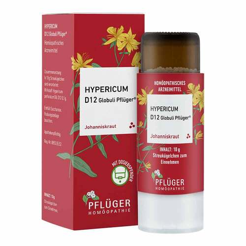 Hypericum D12 Globuli Pflüger Dosierspender - 1