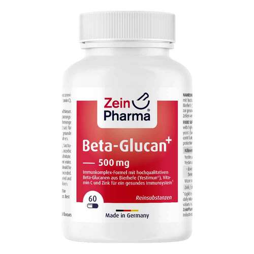 Beta-Glucan 500 mg + Vitamin C &amp; Zink Kapseln - 1