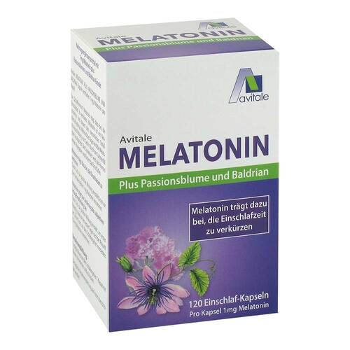 Melatonin + Passionsblume + Baldrian Kapseln - 1