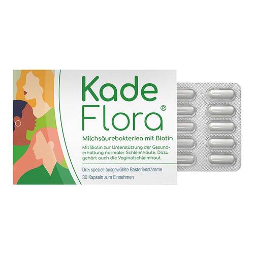 Kadeflora Milchs&auml;urebakterien mit Biotin Kapseln - 1