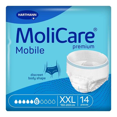 Molicare Premium Mobile 6 Tropfen Größe XXL - 1