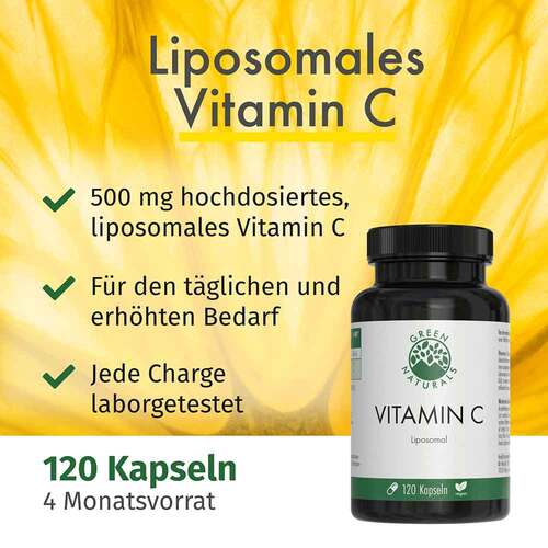 Green Naturals liposomales Vitamin C 325 mg Kapseln  - 2