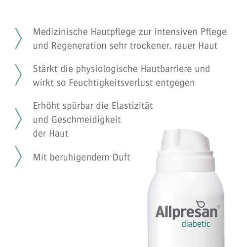 Allpresan diabetic Inten. + Repair mit Urea beruh.Duft - 3