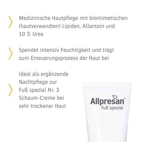 Allpresan Fu&szlig; spezial Nr.3 sehr trockene Haut Creme  - 3