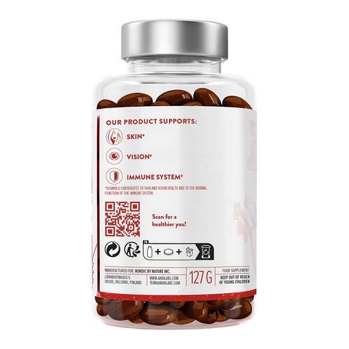 Aavalabs Beta Carotin Vitamin A vegan Weichkapseln - 3