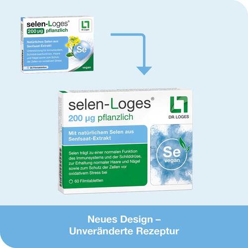 Selen-Loges 200 µg pflanzlich Filmtabletten - 2