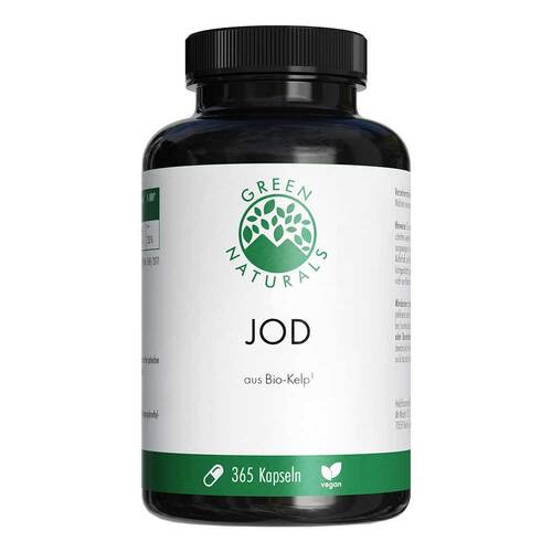 Green Naturals Jod aus Bio-Kelp 200 µg Kapseln - 1