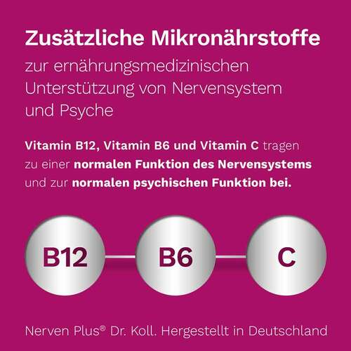 Nerven Plus Dr. Koll Gemmo Komplex Vitamin B12 B6 - 5