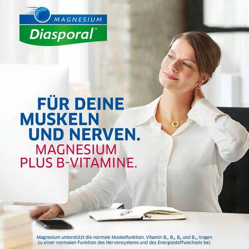 Magnesium Diasporal pro B-Vitamin-Komplex Depot Muskel + Nerven Tabletten - 4