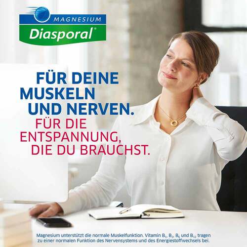 Magnesium Diasporal pro B-Vitamin-Komplex Muskeln + Nerven direkt Direktgranulat - 5