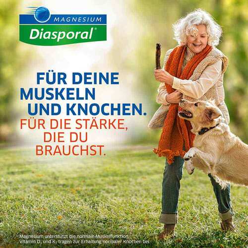Magnesium Diasporal pro D3 + K2 Muskeln + Knochen direkt Direktgranulat - 5