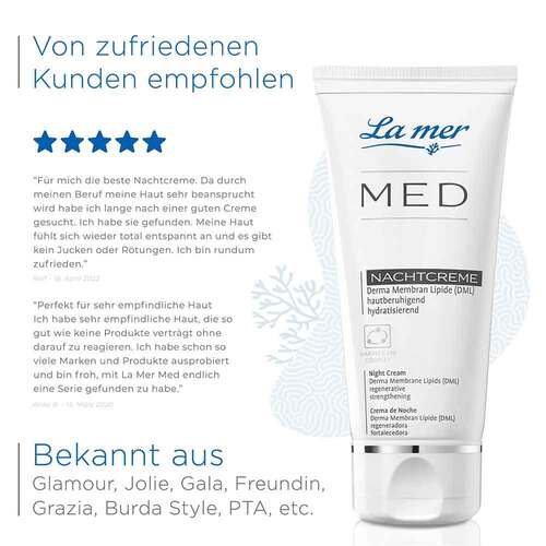 La mer Med Nachtcreme ohne Parfum - 5