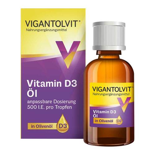 Vigantolvit 500 I.E. / Tropfen D3 &Ouml;l - 1