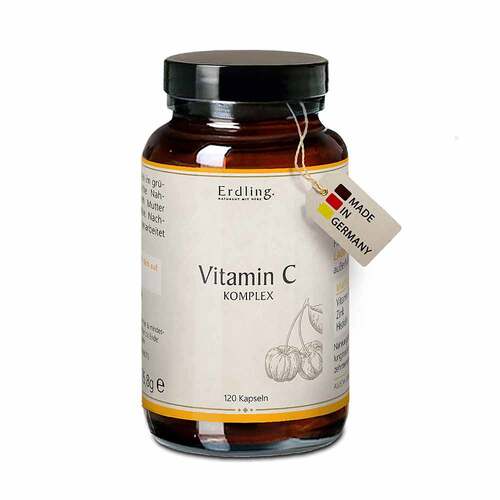 Vitamin C-Komplex Zink Histidin vegan Kapseln Erdling - 2