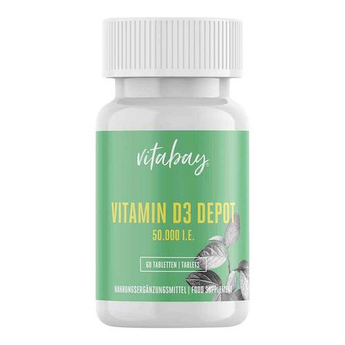 Vitamin D3 Depot 50.000 I.E. Cholecalciferol Tabletten  - 1