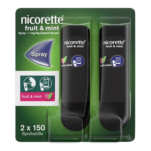 Nicorette Fruit &amp; Mint Spray 1 mg / Spr&uuml;hsto&szlig; Nfc - 1