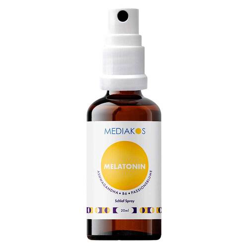 Melatonin Ashwagandha Mediakos Schlaf Spray vegan - 2