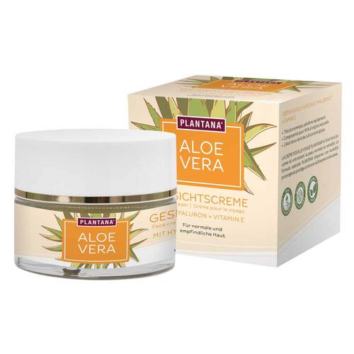 Plantana Aloe Vera Gesichtscreme Hyaluron & Vit.-E - 1