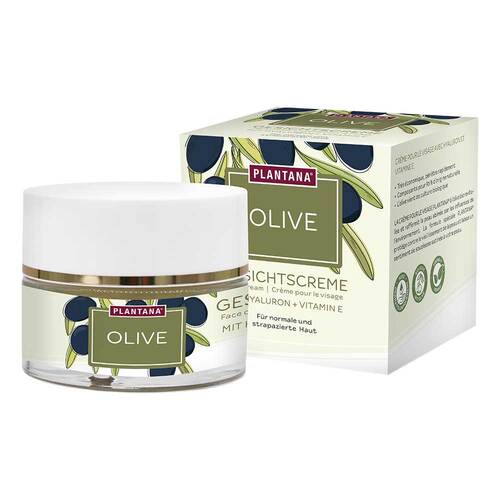 Plantana Olive Gesichtscreme Hyaluron & Vitamin-E - 1