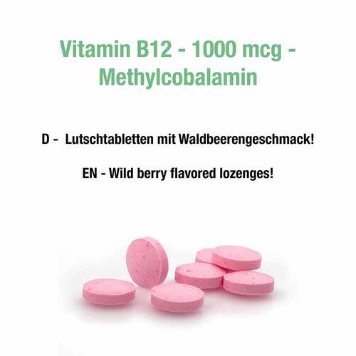 Methylcobalamin Vit.B12 Depot 1000 µg vegan Lut. - 3