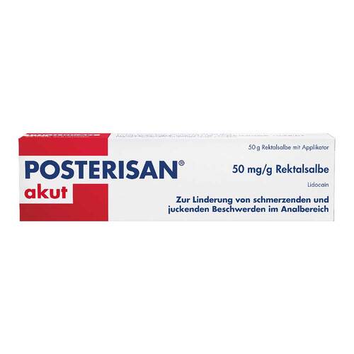 POSTERISAN akut 50 mg/g Rektalsalbe - 3