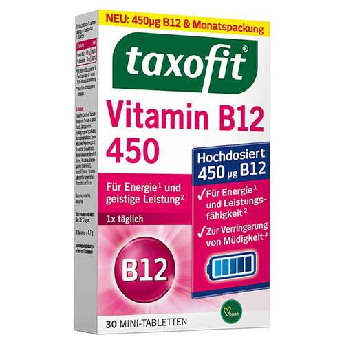 Taxofit Vitamin B12 450 µg Tabletten - 2